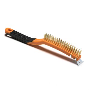 מברשת פליז 3 שורות ידית אגרונומית KENDO