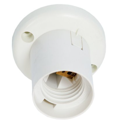 בית נורה תקרה E27