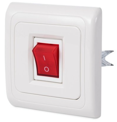 מפסק לדוד מואר תחת הטיח ספיר