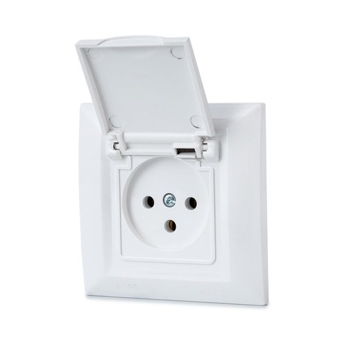 שקע כח מוגן מים IP44