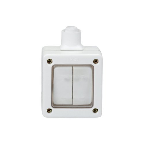 מפסק כפול מוגן גמיש על הטיח SUPER NW-1BE