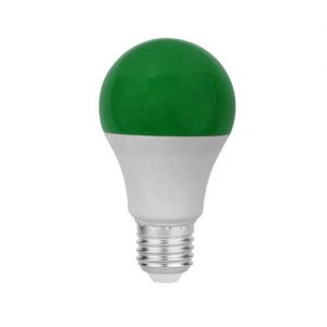 נורת ליבון לד E27 9W, אור ירוק