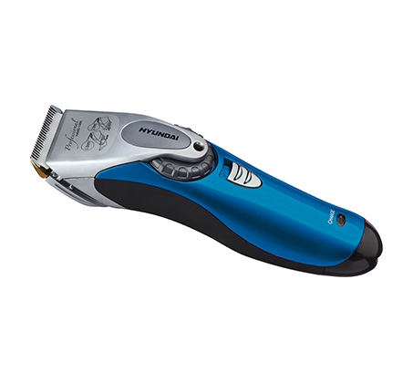 מכונת תספורת טיטניום Hyundai דגם HAHC-1300B בצבע כחול