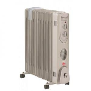 רדיאטור 12 צלעות EF-012 2500W זק''ש + מתקן לחות